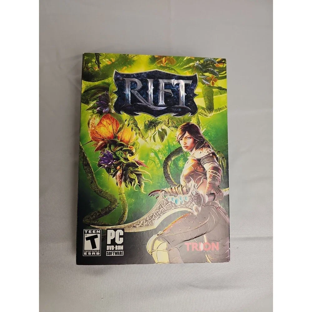 RIFT PC DVD-ROM Game Trion Worlds 2011 Windows Complete Box Used MMORPG